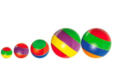 Купить Мячи резиновые (комплект из 5 мячей различного диаметра) в Сатке 