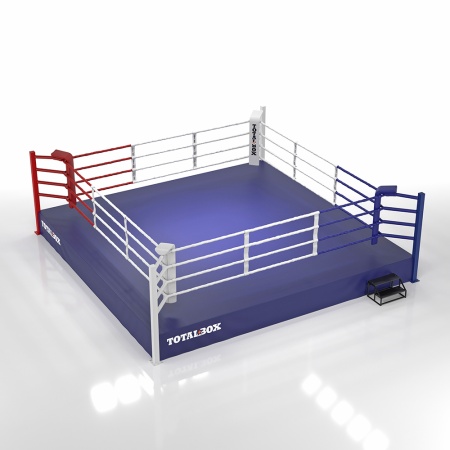 Купить Ринг боксерский Totalbox на помосте 0,5 м, 6х6м, 5х5м в Сатке 