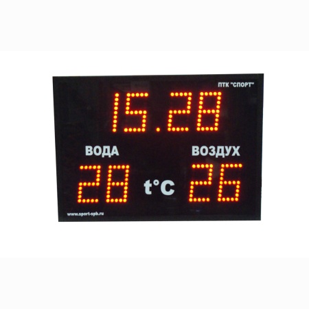 Купить Часы-термометр СТ1.16-2t для бассейна в Сатке 