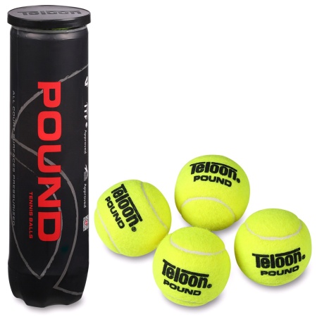 Купить Мяч для большого тенниса Teloon 828Т Р4  (4 шт) в Сатке 