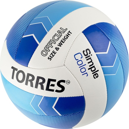 Купить Мяч волейбольный Torres Simple Color любительский р.5 в Сатке 